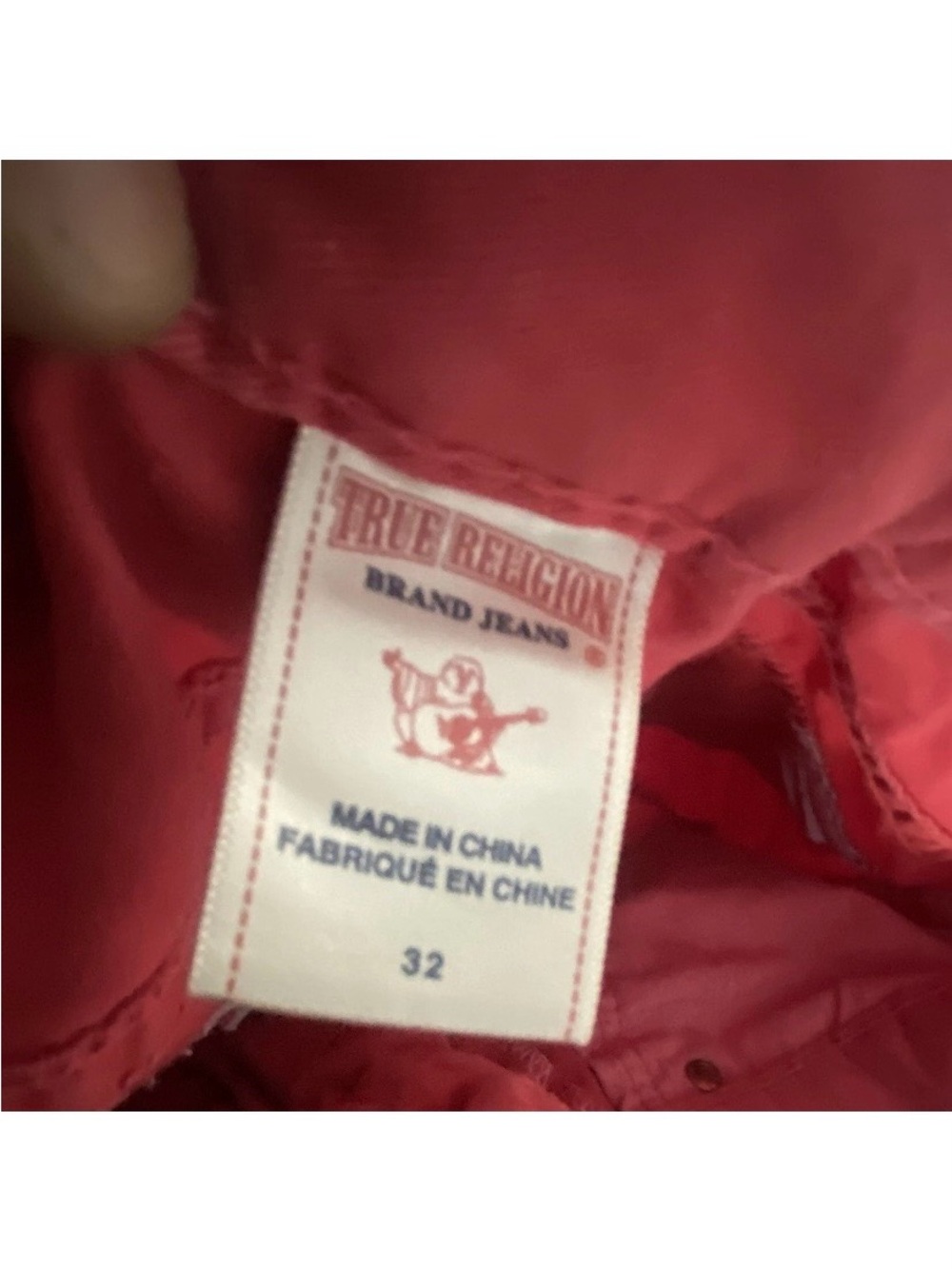 True Religion Kids Bright Red Quilted Puffer Jacket